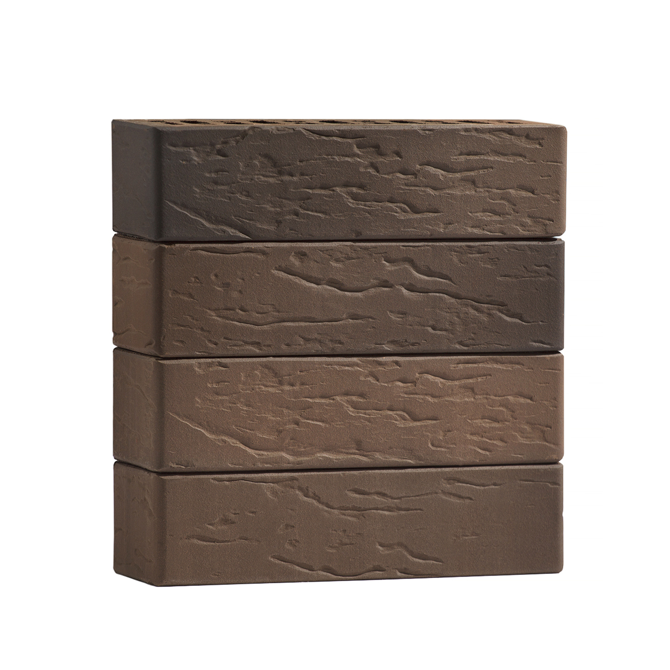 Облицовочный кирпич ВолгаБрик Руст №70 баварская кладка евро 0,7 НФ М200