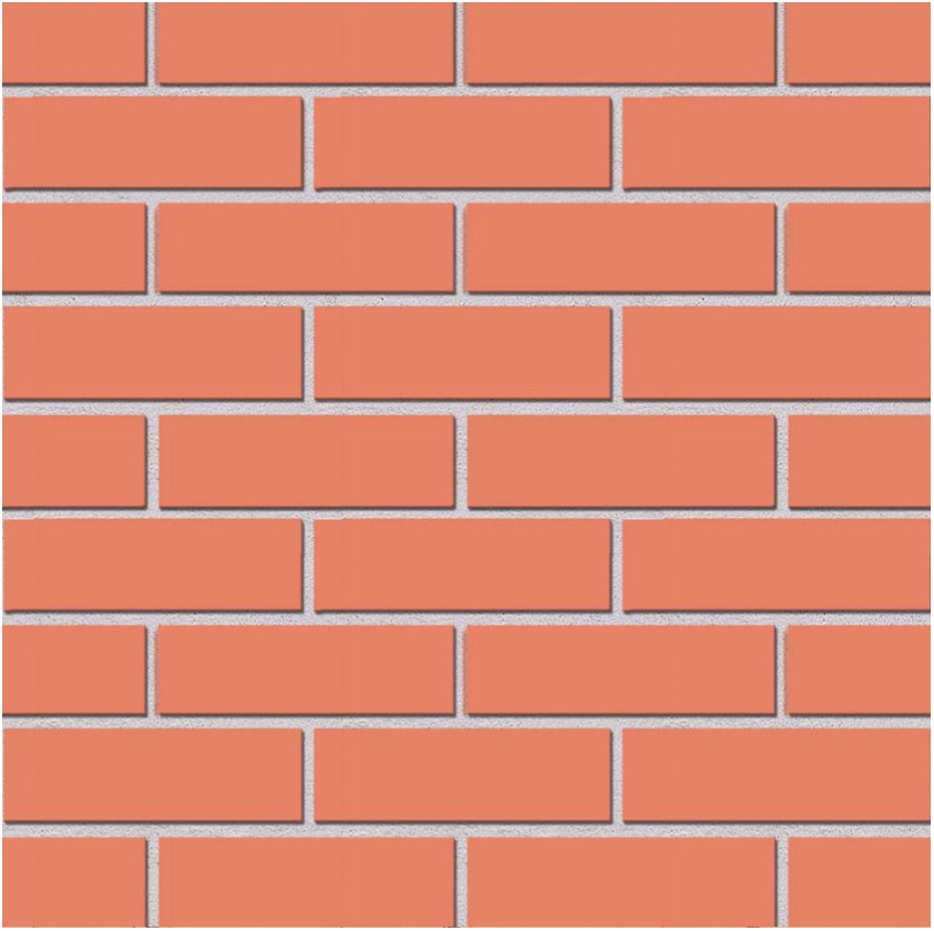 Облицовочный кирпич Голицынский одинарный 1 НФ Абрикосовый гладкий