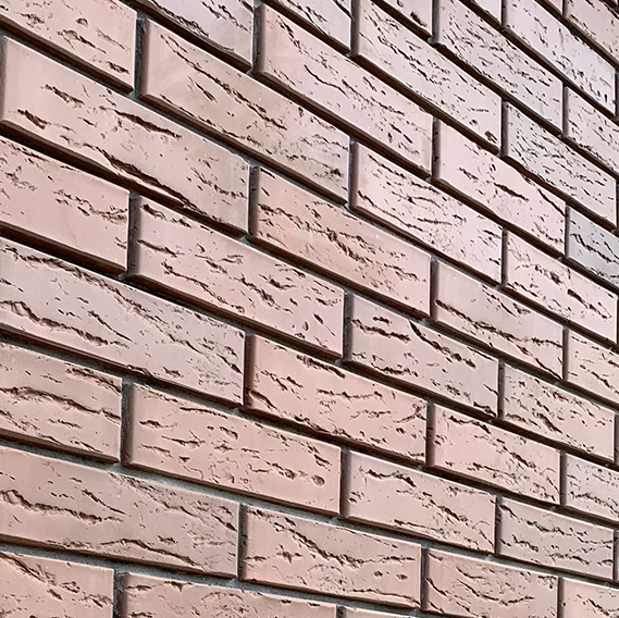 Облицовочный кирпич Вышневолоцкая керамика одинарный 1 НФ Баварская кладка Готика старый дуб
