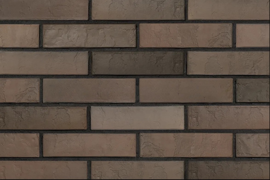 Облицовочный кирпич Браер одинарный 1 НФ Баварская кладка мокко терра, М150-200