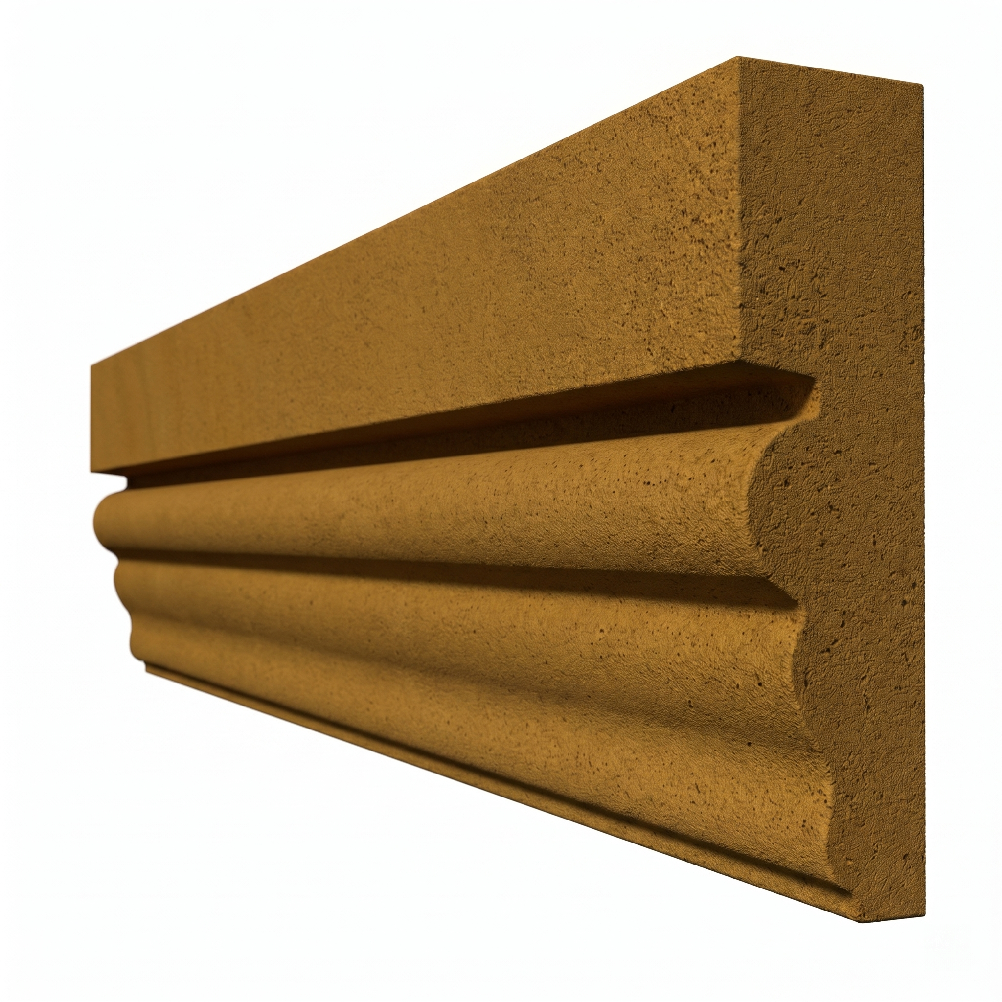 Карниз венчающий из гелинбатанского ракушечника 160х80х350