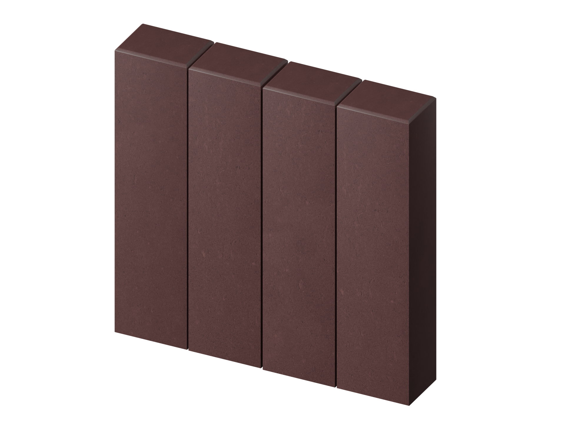 Палисад прямоугольный Stellard коричневый