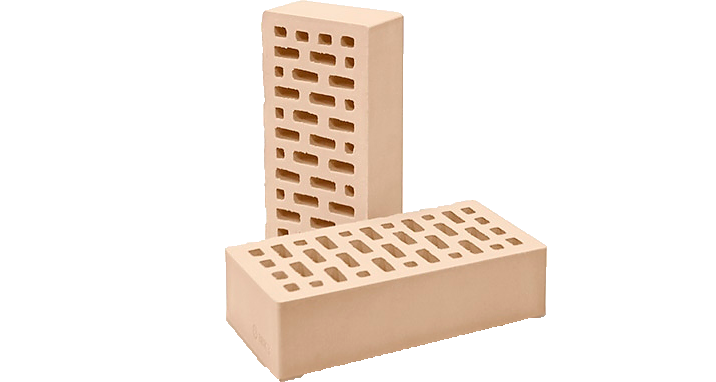 Облицовочный кирпич Верхневолжский одинарный 1 НФ Жемчуг гладкий