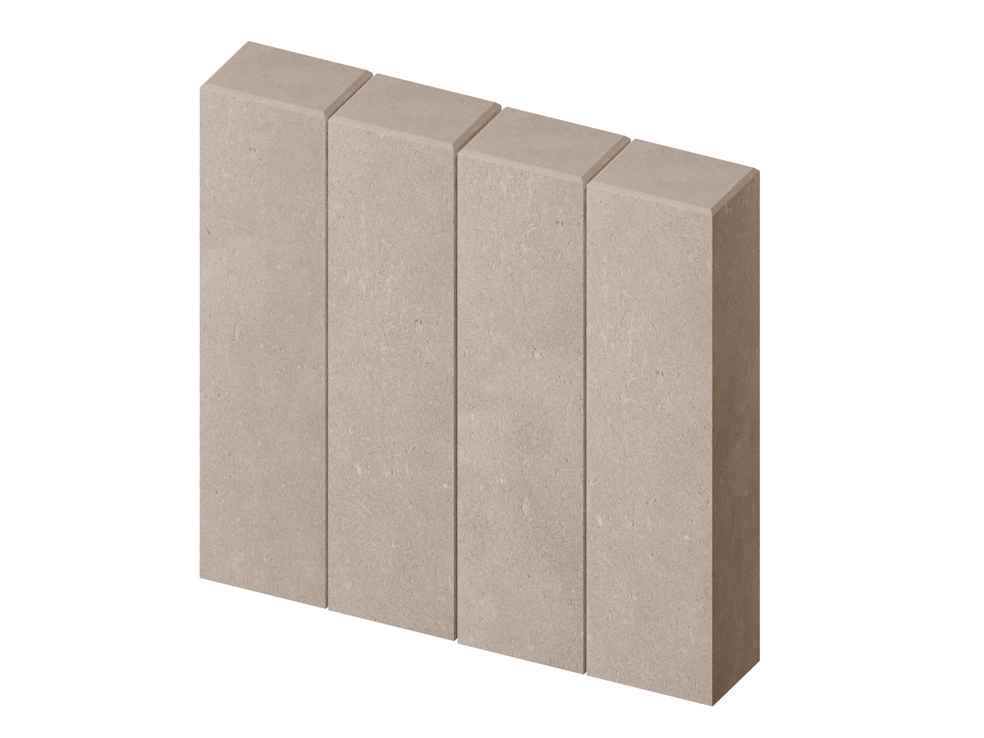 Палисад прямоугольный Stellard белый