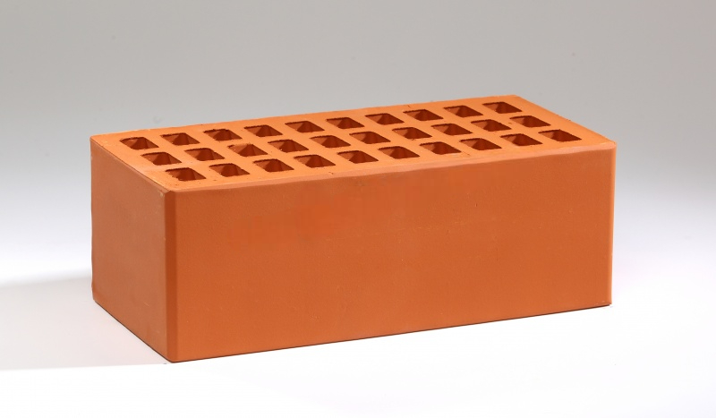 Кирпич строительный полнотелый Воротынский полуторный 1.4 НФ красный М150-175