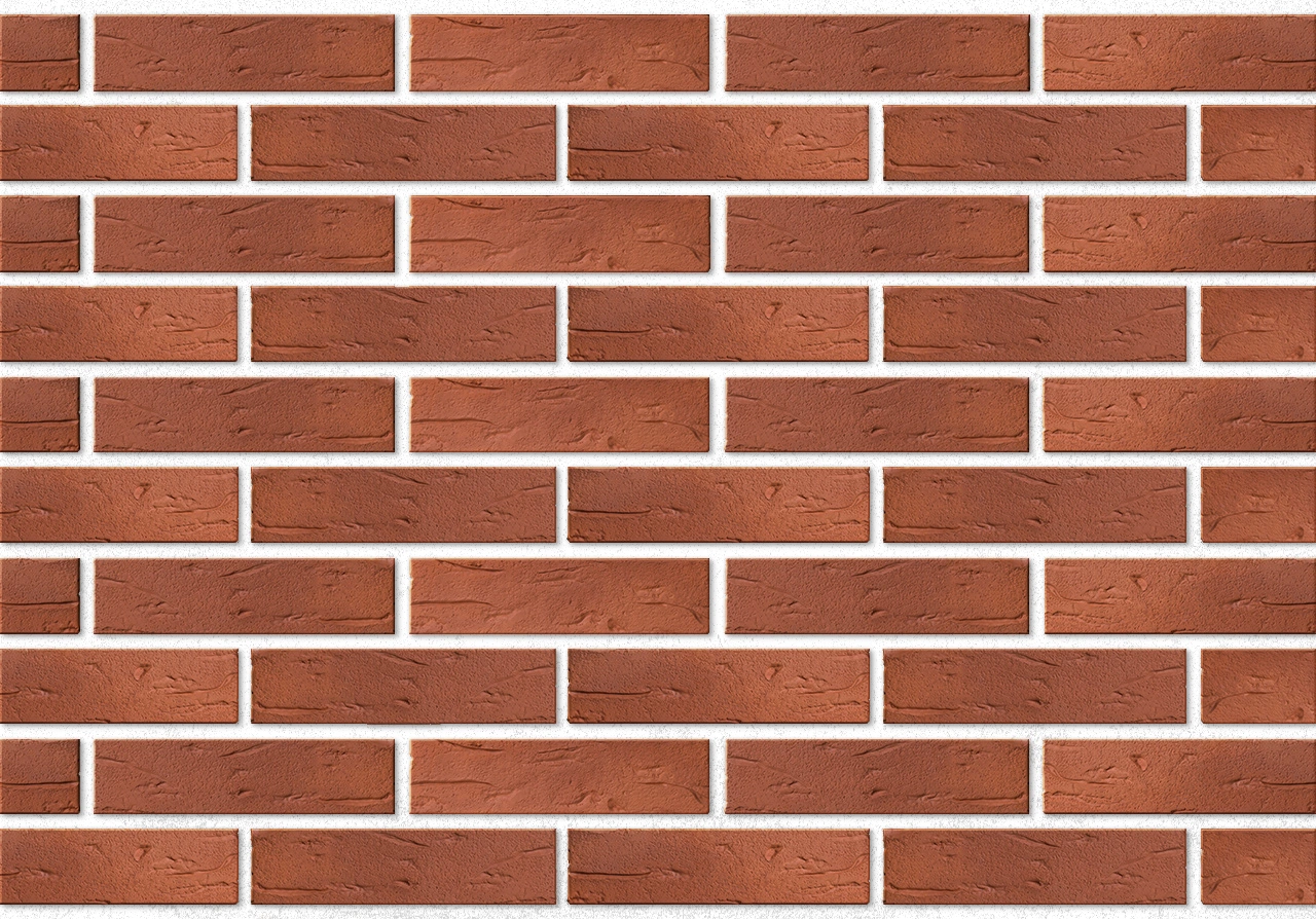 Облицовочный Славянский кирпич одинарный 1 НФ Классик - руст УС