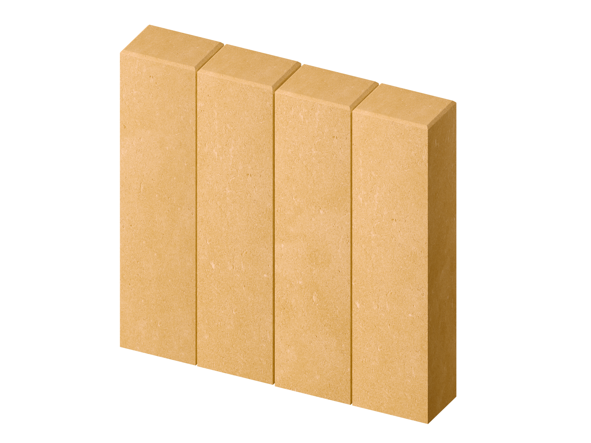 Палисад прямоугольный Stellard желтый