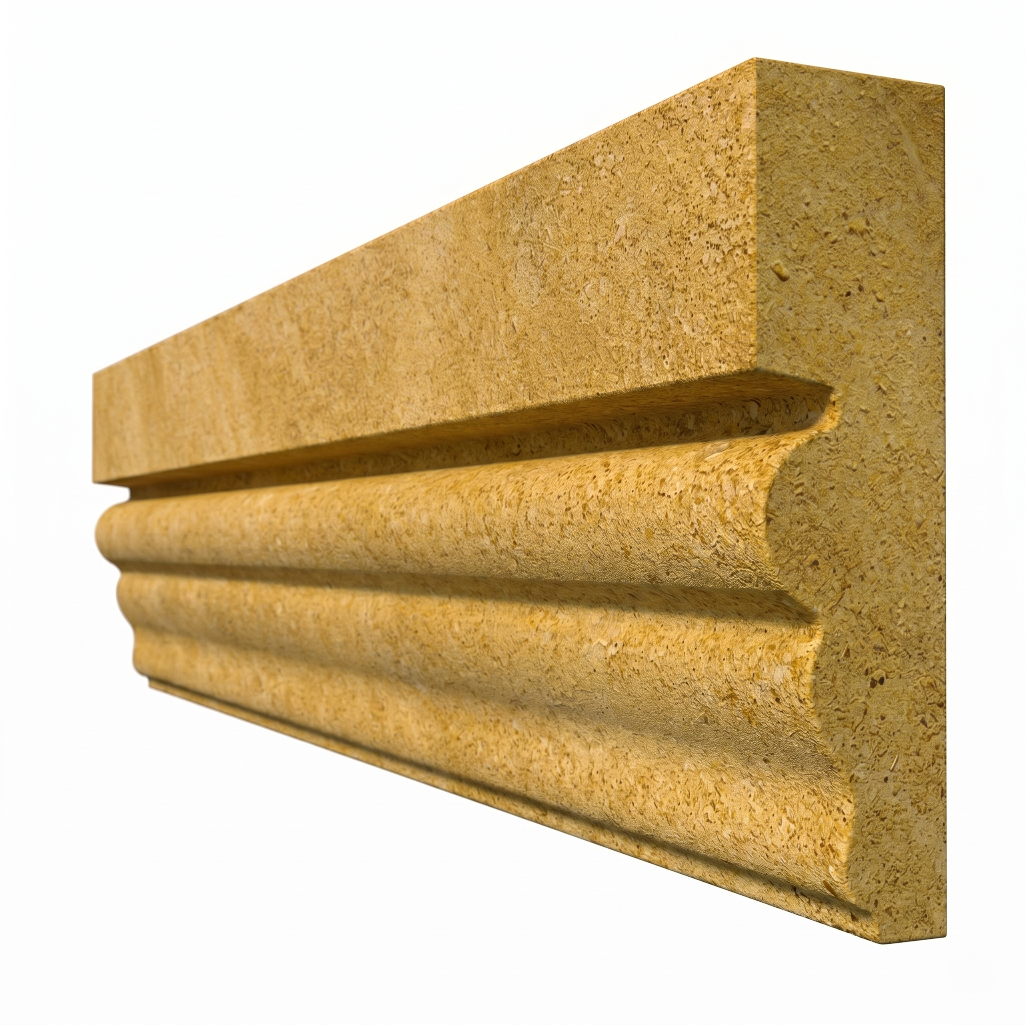 Карниз венчающий из дербентского ракушечника 160х80х350