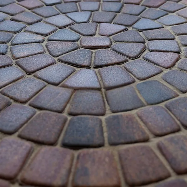 Тротуарная плитка Классика круговая «Блэнд» 60 мм