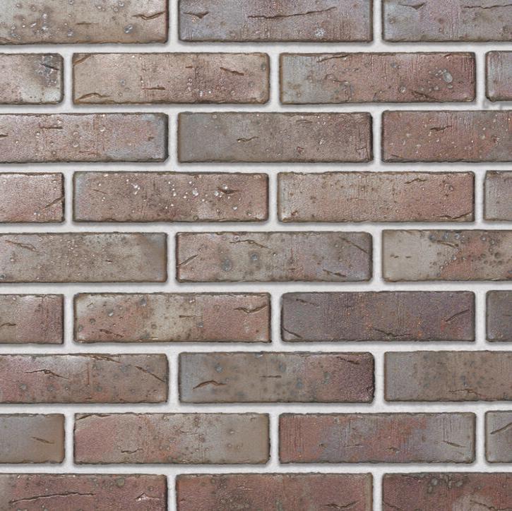 Облицовочный кирпич ВолгаБрик Ладога Штром баварская кладка одинарный 1 НФ руст М200