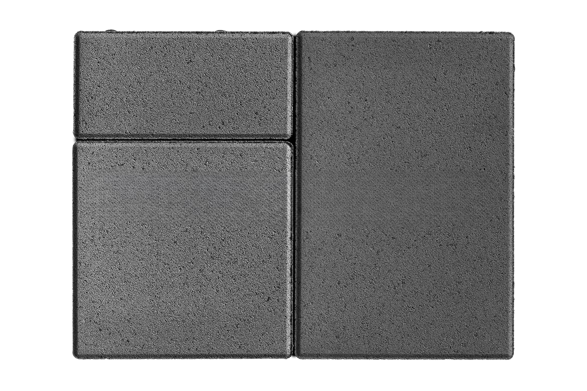 Тротуарная плитка Старый город Ландхаус, Серый, 60 мм