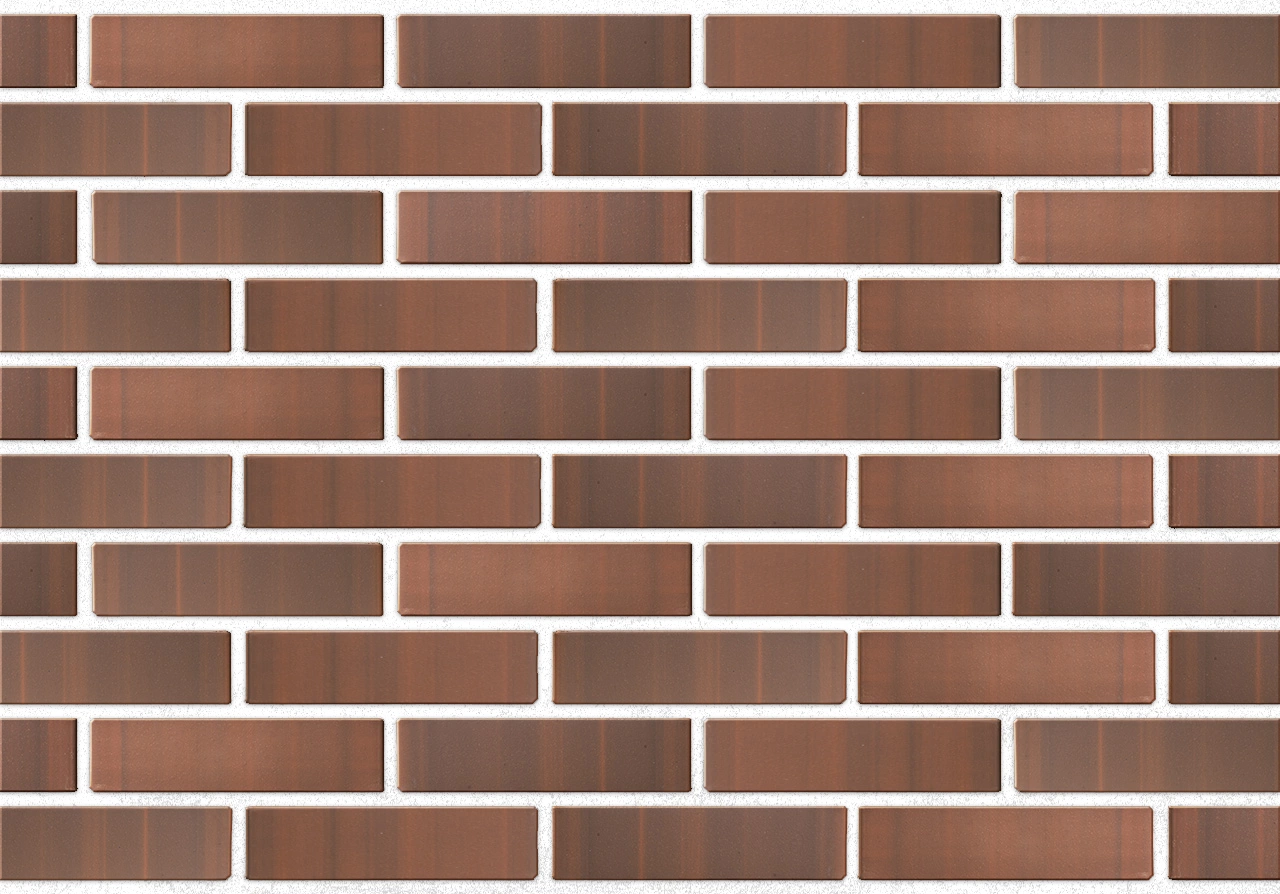 Облицовочный Славянский кирпич Евро 0.7 НФ Мокко - Bunt