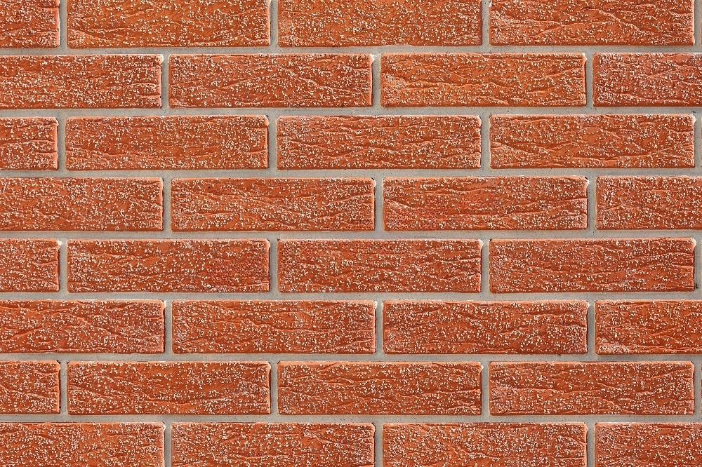 Облицовочный кирпич Воротынский одинарный 1 НФ Красный кварц руст М150