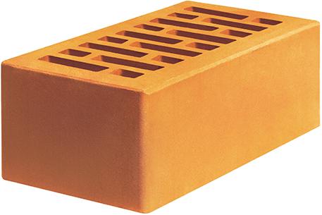 Кирпич рядовой керамический Строма полуторный 1.4 НФ красный гладкий