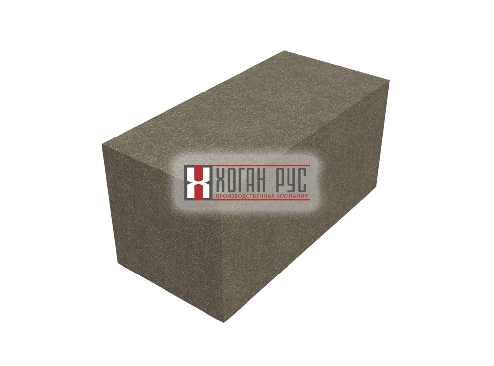 Керамзитобетонный блок Хоган Рус стеновой 390х190х188 1600