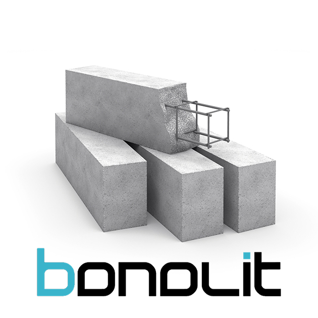 Армированная газобетонная перемычка Bonolit D600 ПБ 1200х100х250/1000