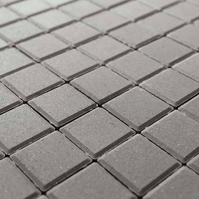 Тротуарная плитка Квадрат 100*100*60 Серый (полный прокрас)