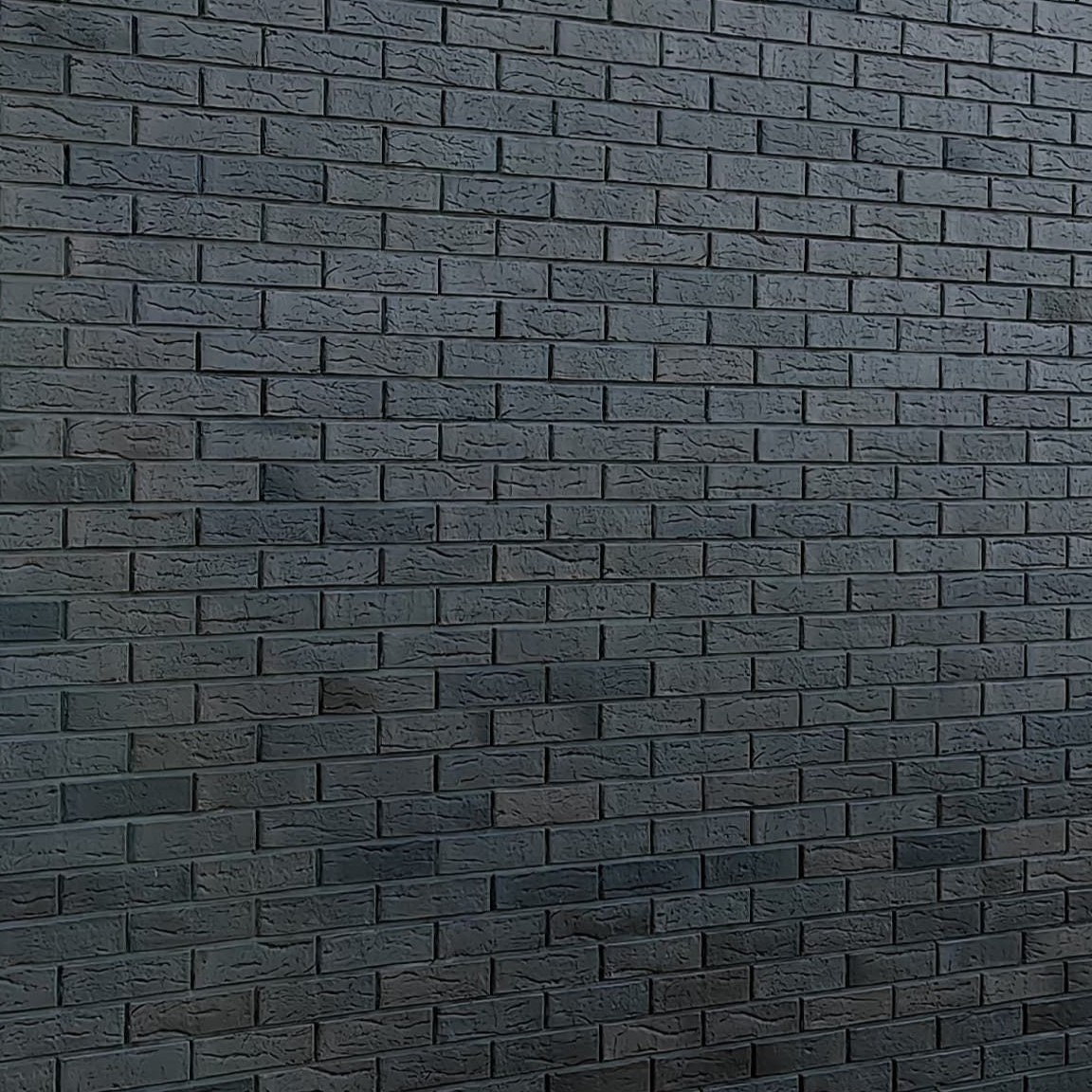 Облицовочный кирпич Вышневолоцкая керамика одинарный 1 НФ Баварская кладка Графит бук