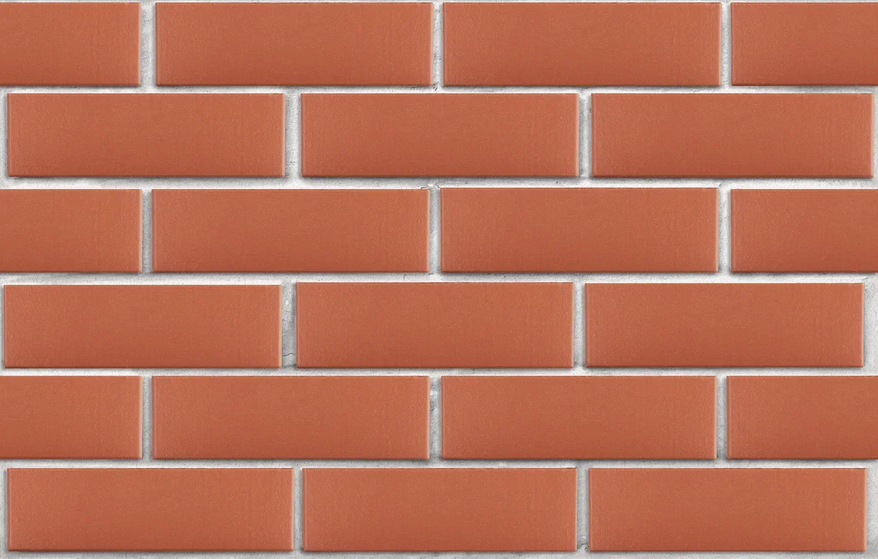 Облицовочный кирпич ЛСР одинарный 1 НФ Красный гладкий