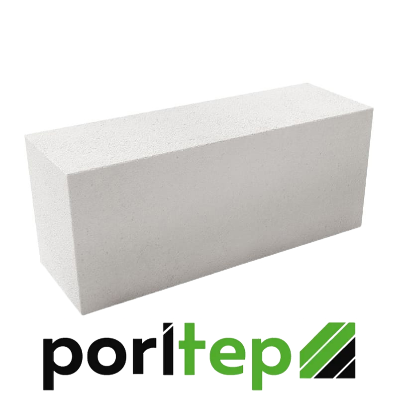 Газобетонные блоки Poritep D400 625х350х250 стеновые