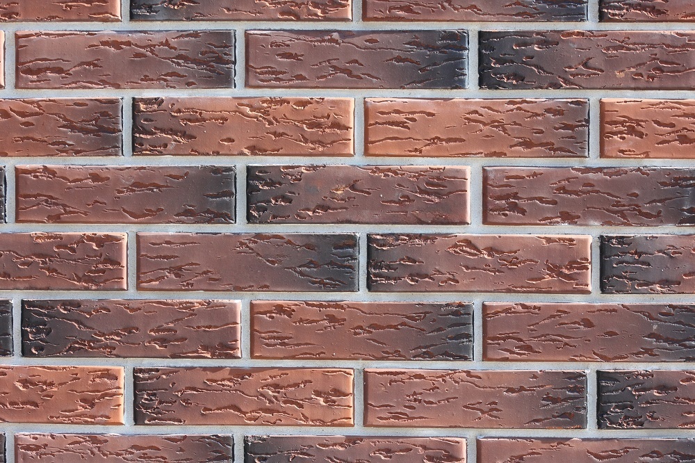 Облицовочный кирпич Воротынский одинарный 1 НФ Кортен флеш руст М150