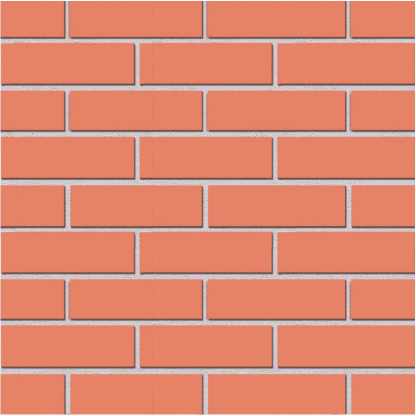 Облицовочный кирпич Голицынский евро 0.7 НФ Абрикосов гладкий