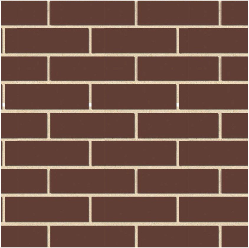 Облицовочный кирпич Голицынский одинарный 1 НФ Коричневый гладкий