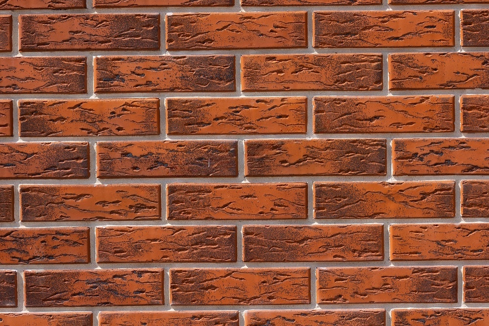 Облицовочный кирпич Воротынский одинарный 1 НФ Красный магма М150