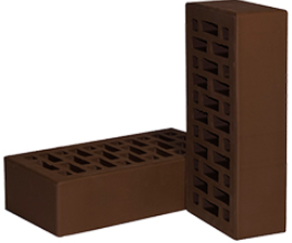 Облицовочный кирпич Шоколад полуторный 1.4НФ НЗКМ