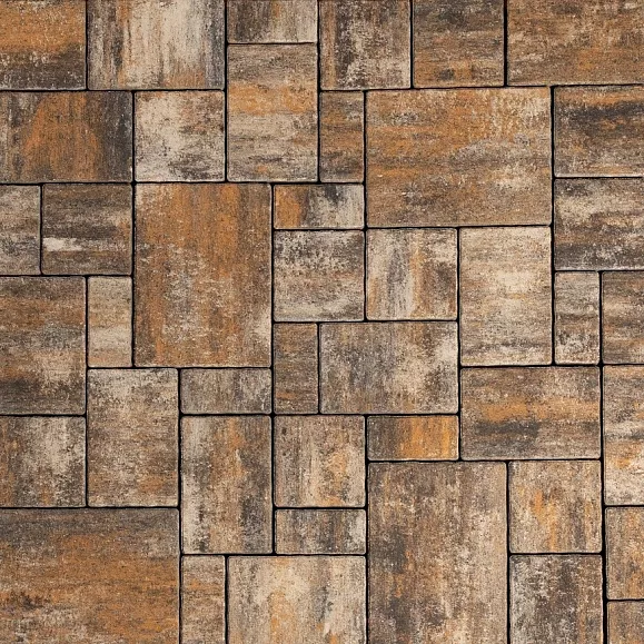 Тротуарная плитка Бавария Карелия 342 МЗ, 60 мм