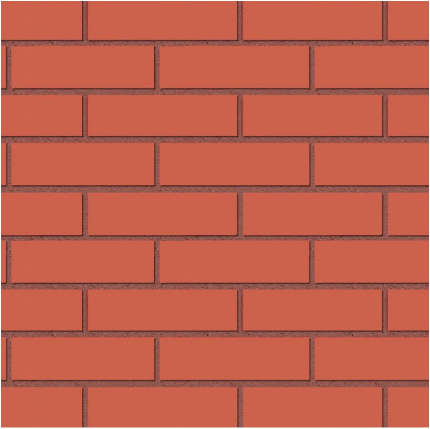 Облицовочный кирпич Голицынский евро 0.5 НФ Красный гладкий