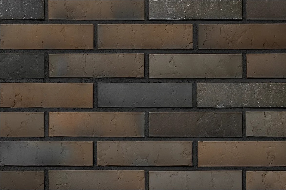 Облицовочный кирпич Браер одинарный 1 НФ кладка Limited терра, М150-200