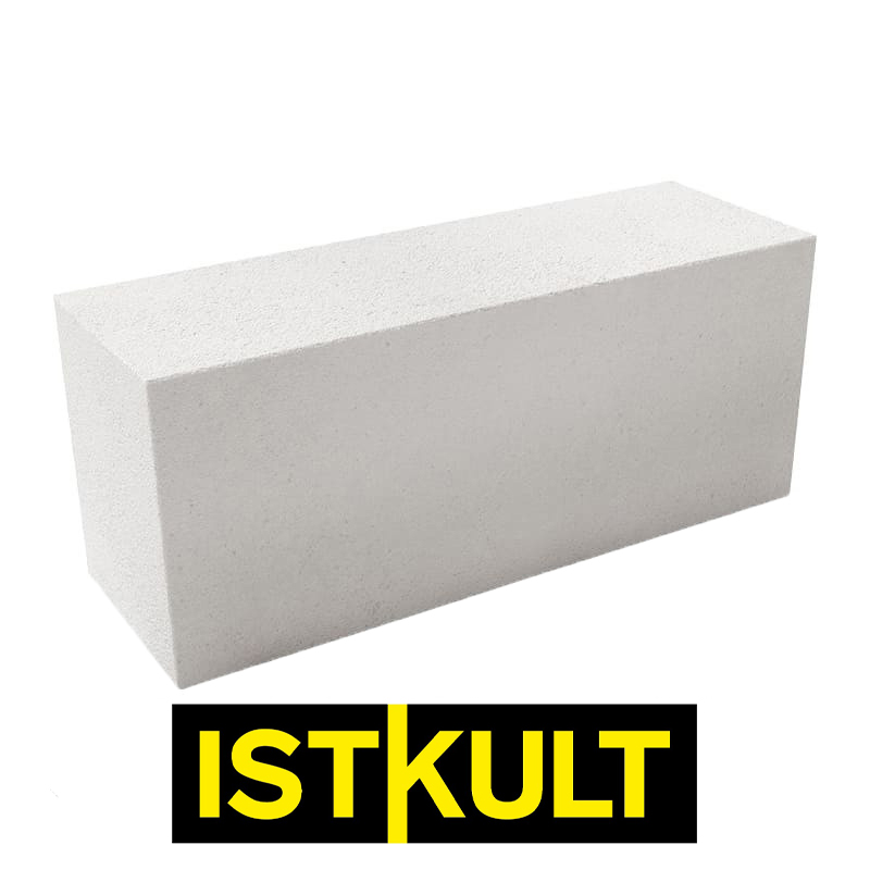 Газобетонные блоки ISTKULT D500 B3,5 600х300х200 стеновые