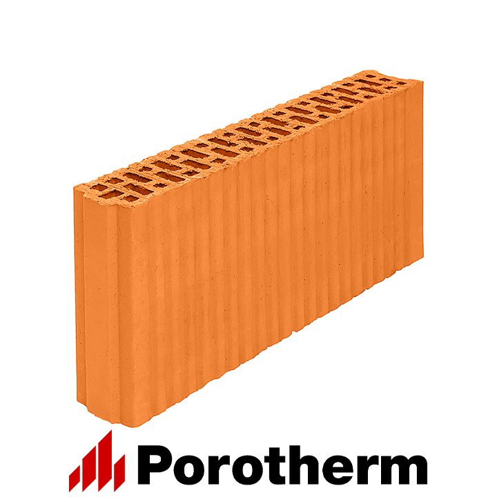 Керамический блок Porotherm 8, М75, 4,5 NF, 500х80х219