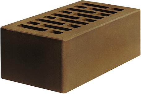 Кирпич рядовой керамический Строма полуторный 1.4 НФ коричневый гладкий